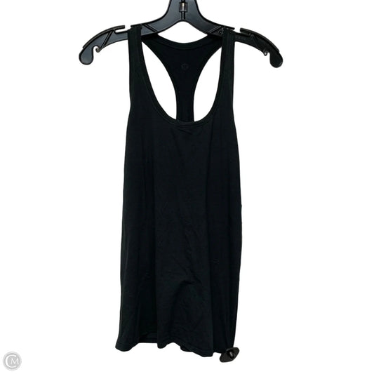 Athletic Tank Top By Lululemon In Black, Size: S