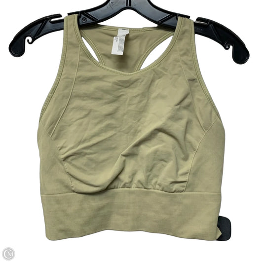 Athletic Bra By Lululemon In Yellow, Size: L