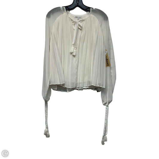 Blouse Designer By Rebecca Minkoff In Cream, Size: Xs