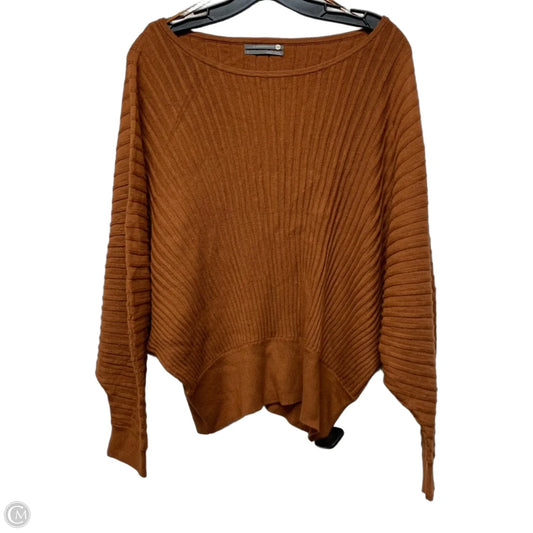 Top Long Sleeve By Anthropologie In Brown, Size: S