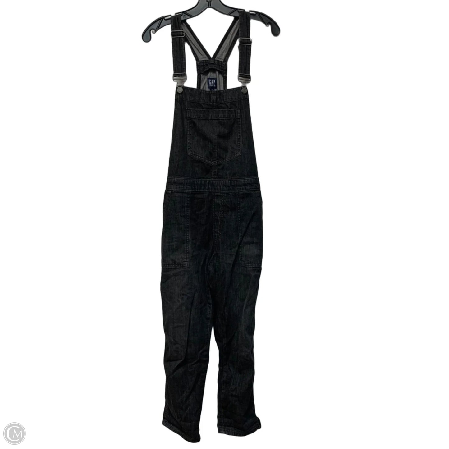 Overalls By Gap In Black Denim, Size: M