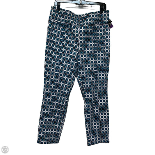 Pants Other By Maeve In Blue & Cream, Size: L