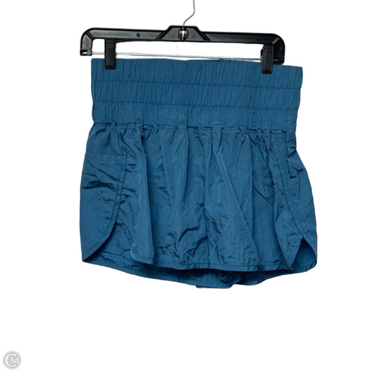 Athletic Shorts By Free People In Blue, Size: L