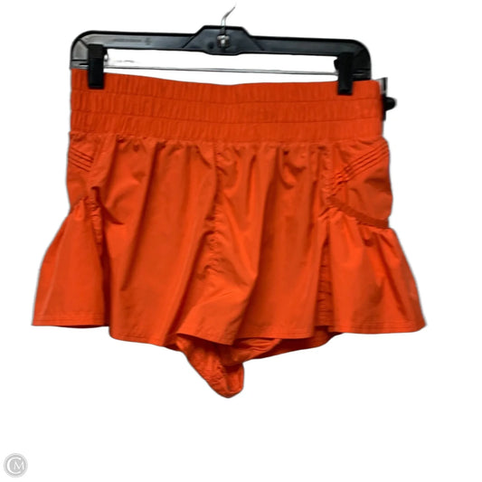 Athletic Shorts By Free People In Orange, Size: M