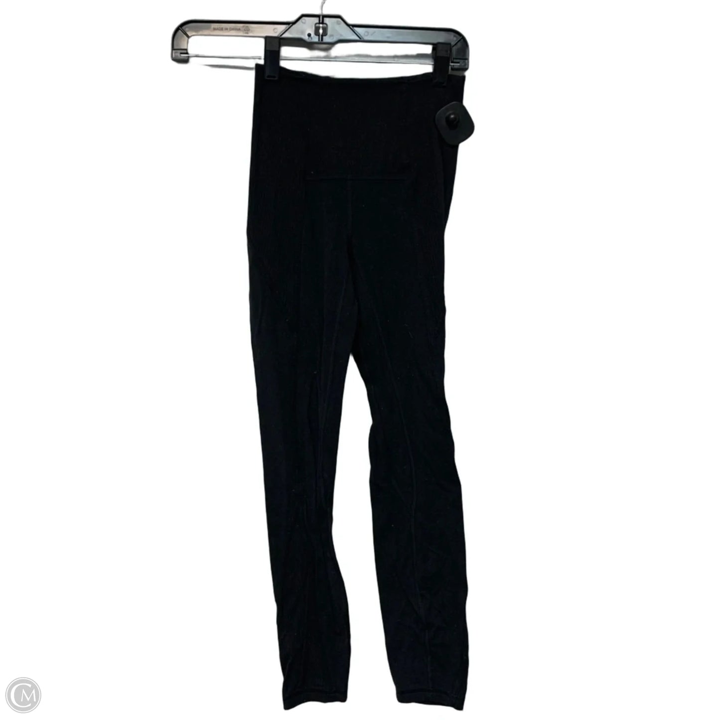 Athletic Leggings By Lululemon In Black, Size: Xs
