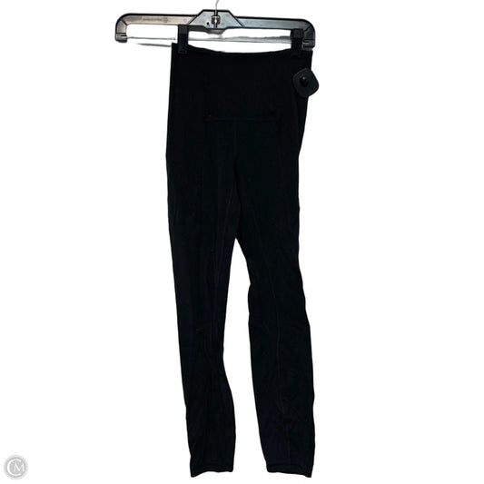 Athletic Leggings By Lululemon In Black, Size: Xs