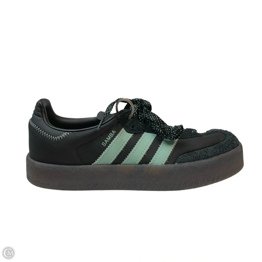 Shoes Sneakers By Adidas In Black & Blue, Size: 8.5