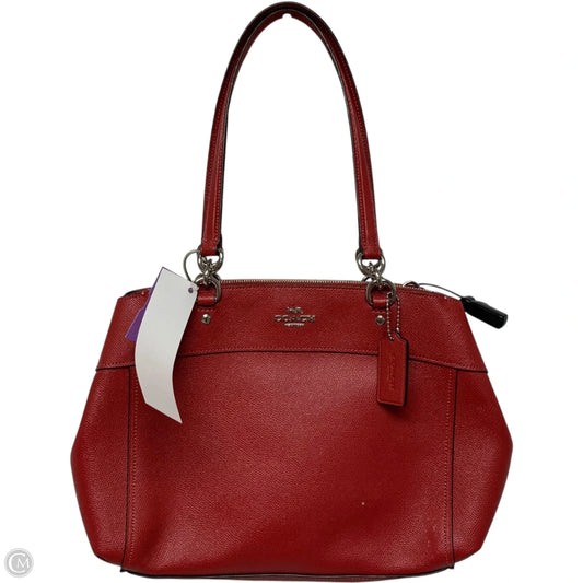 Handbag Designer By Coach, Size: Medium