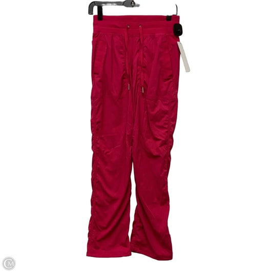 Athletic Pants By Lululemon In Pink, Size: Xs