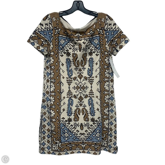 Dress Designer By Tory Burch In Blue & Brown, Size: M