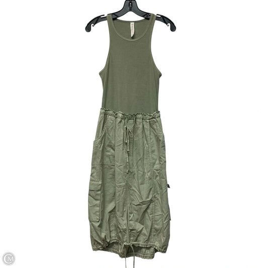 Dress Casual Midi By Daily Practice By Anthropologie In Green, Size: S