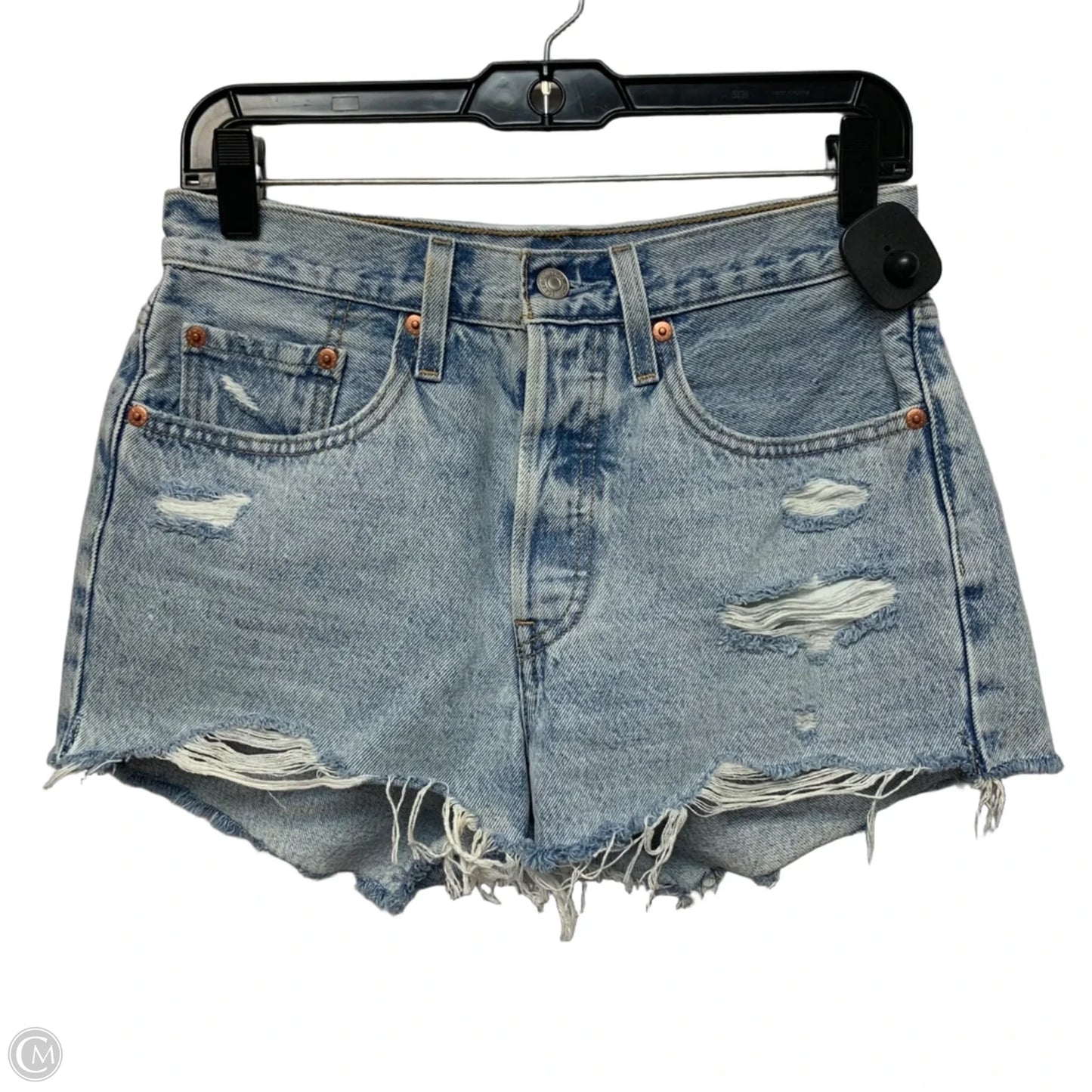 Shorts By Levis In Blue Denim, Size: 2