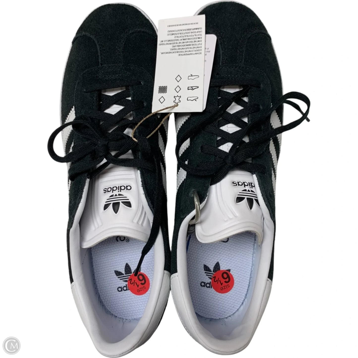 Shoes Sneakers By Adidas In Black & White, Size: 6.5