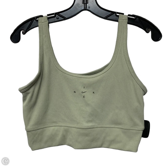 Athletic Bra By Nike Apparel In Green, Size: M
