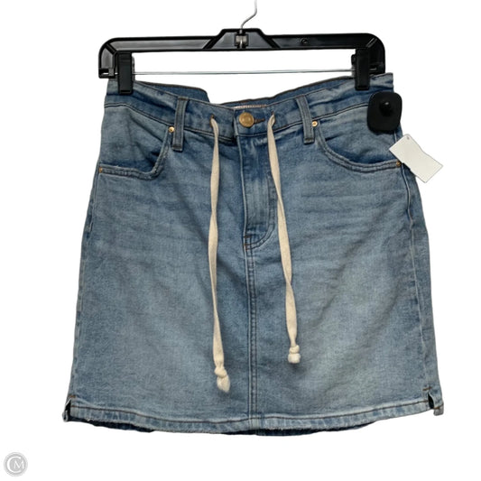 Skirt Mini & Short By Kut In Blue Denim, Size: Xs