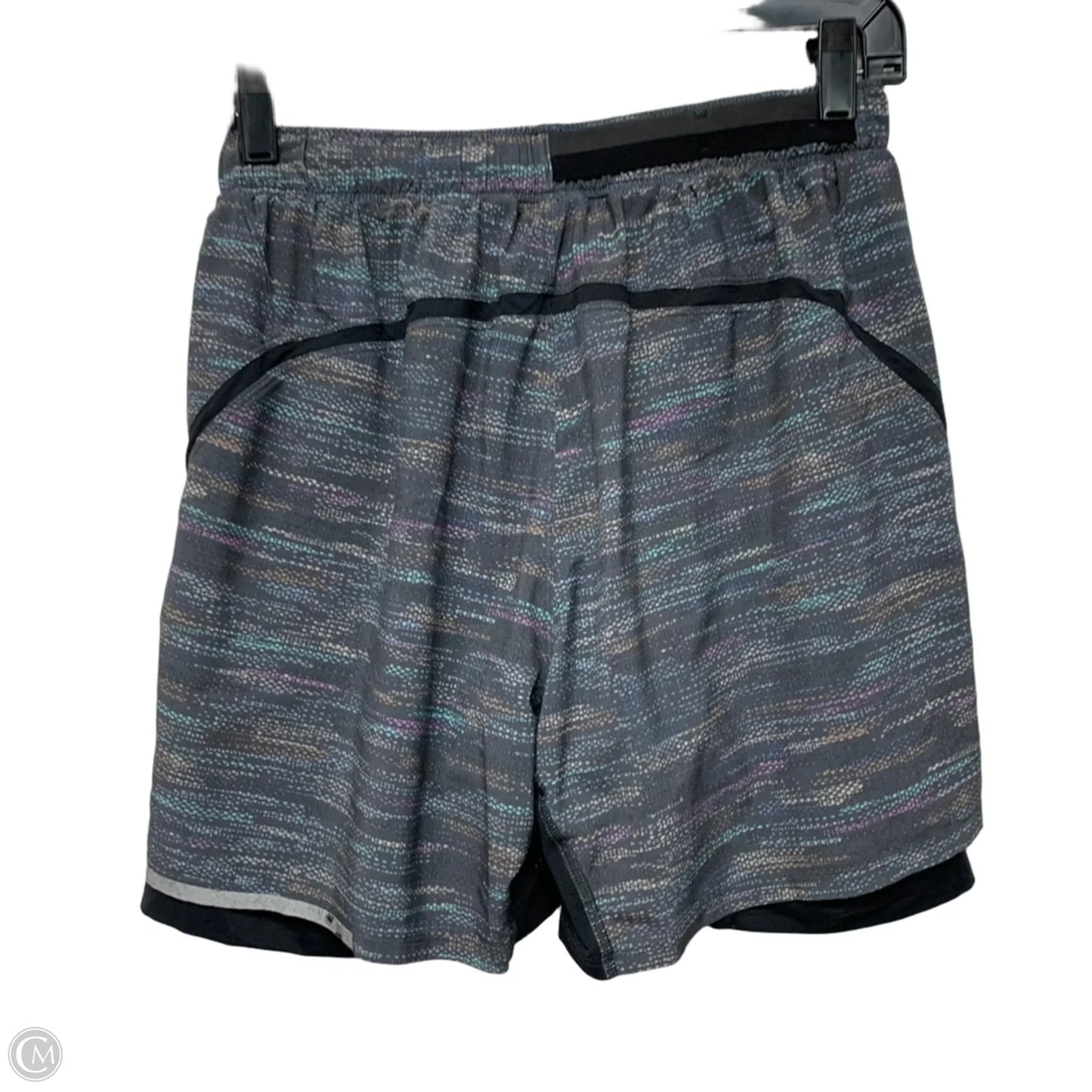 Athletic Shorts By Lululemon In Grey, Size: M