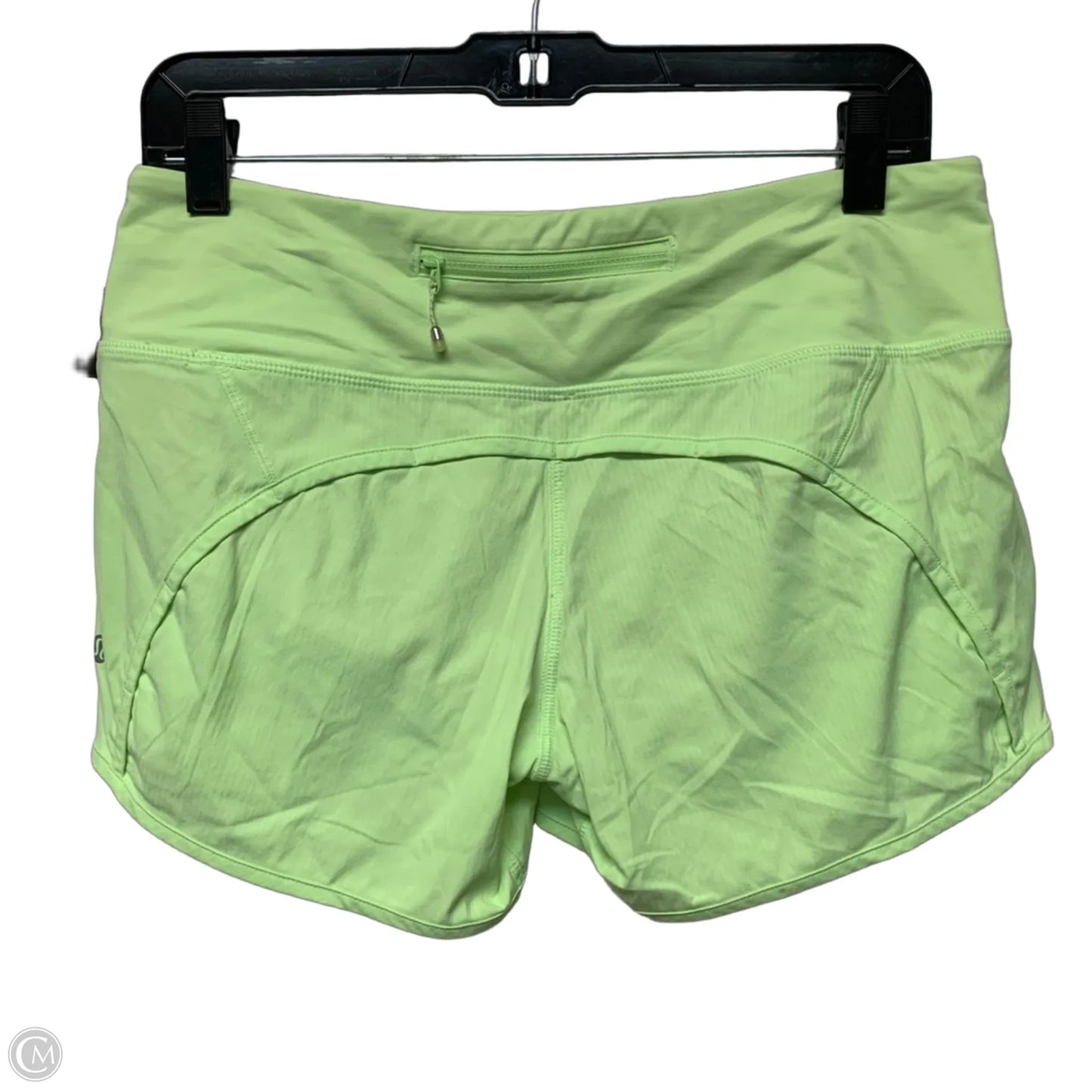 Athletic Shorts By Lululemon In Green, Size: S