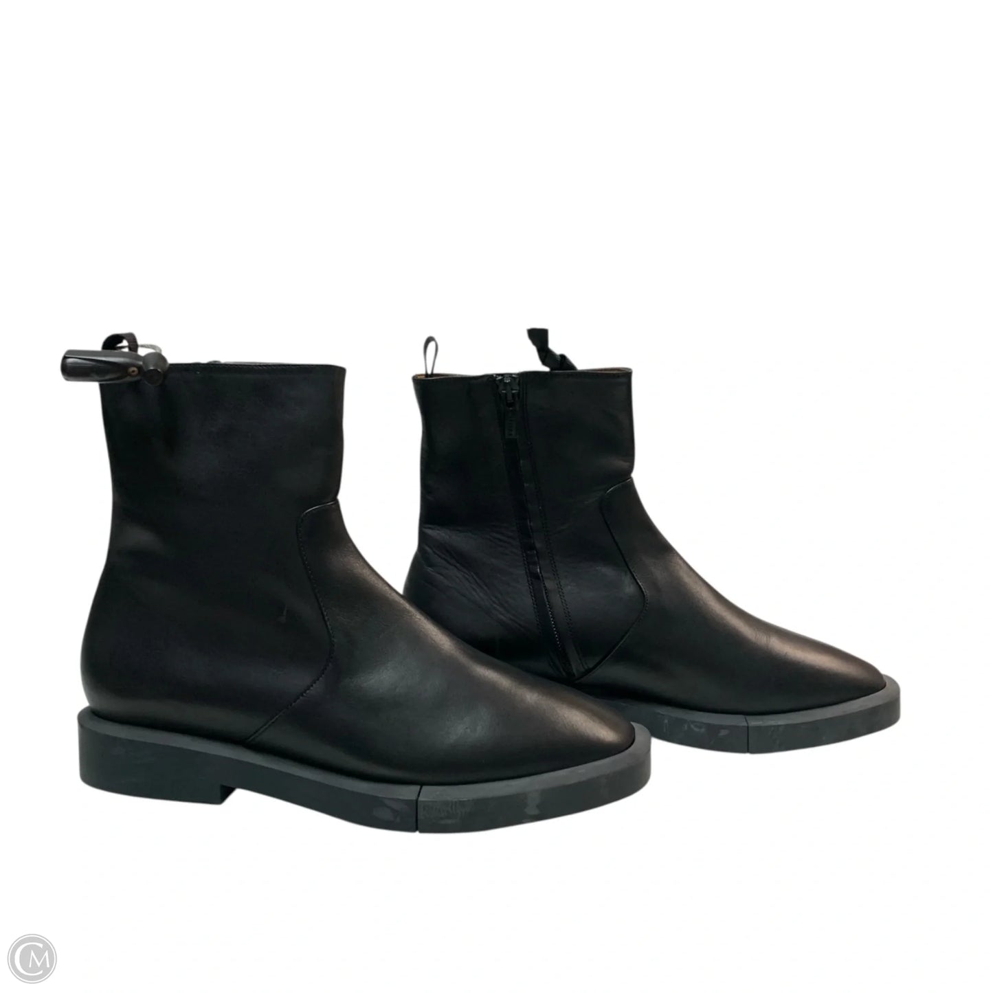 Boots Ankle Flats By Clergerie In Black, Size: 8