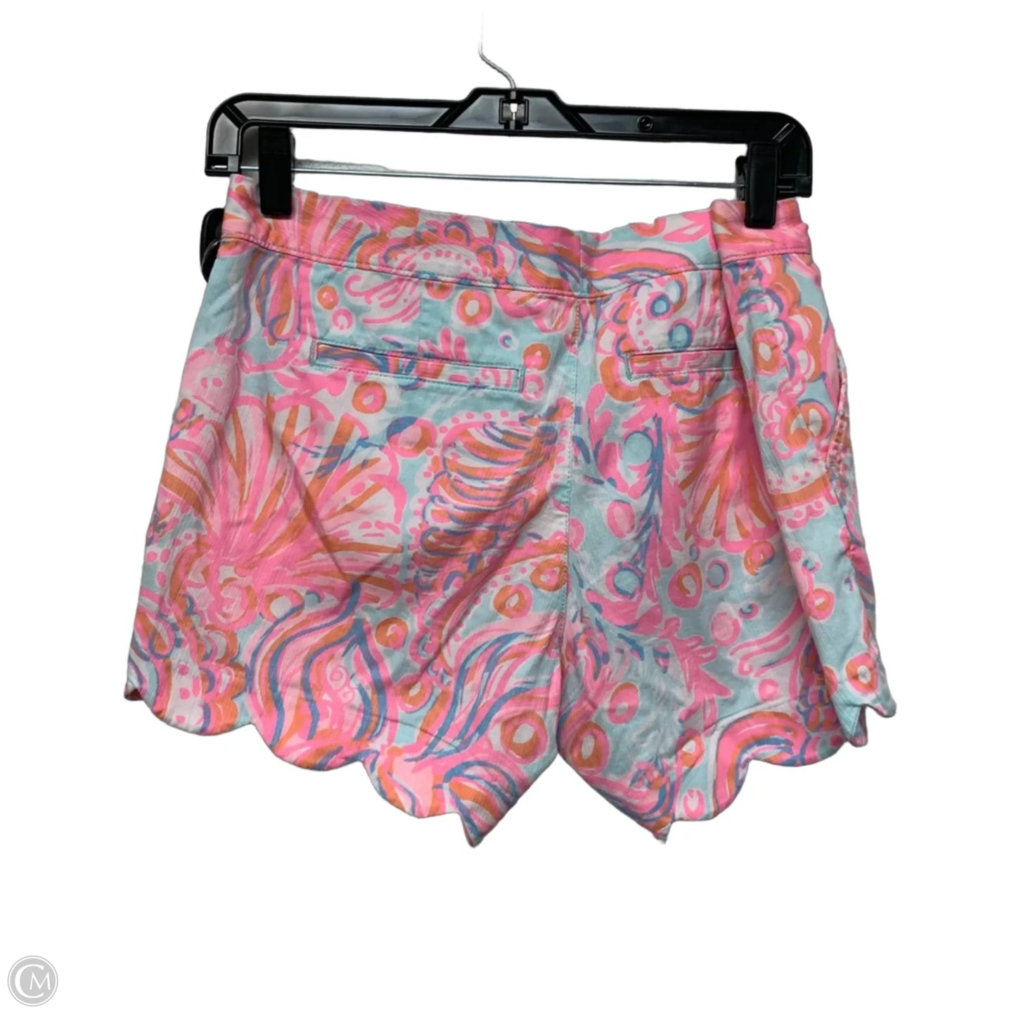 Shorts Designer By Lilly Pulitzer In Orange & Pink, Size: 6