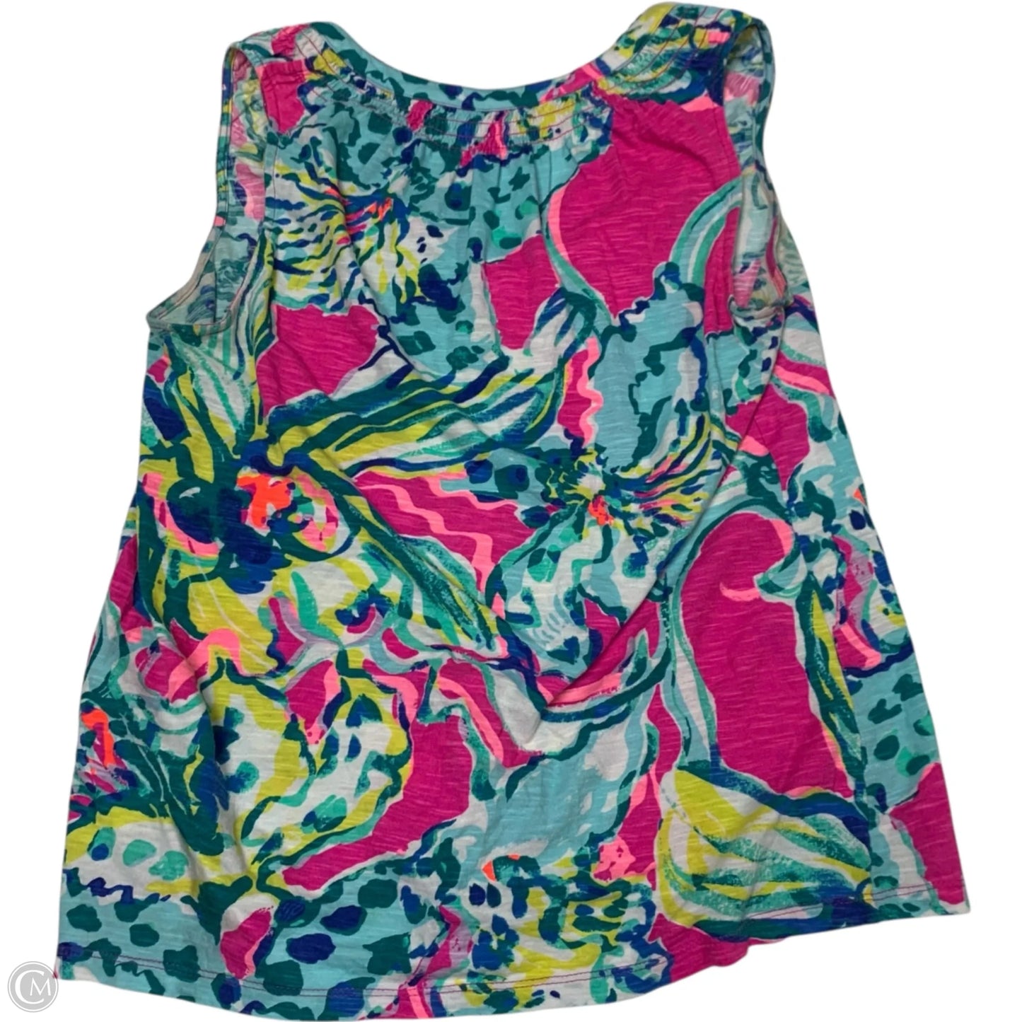 Top Sleeveless Designer By Lilly Pulitzer In Pink, Size: S