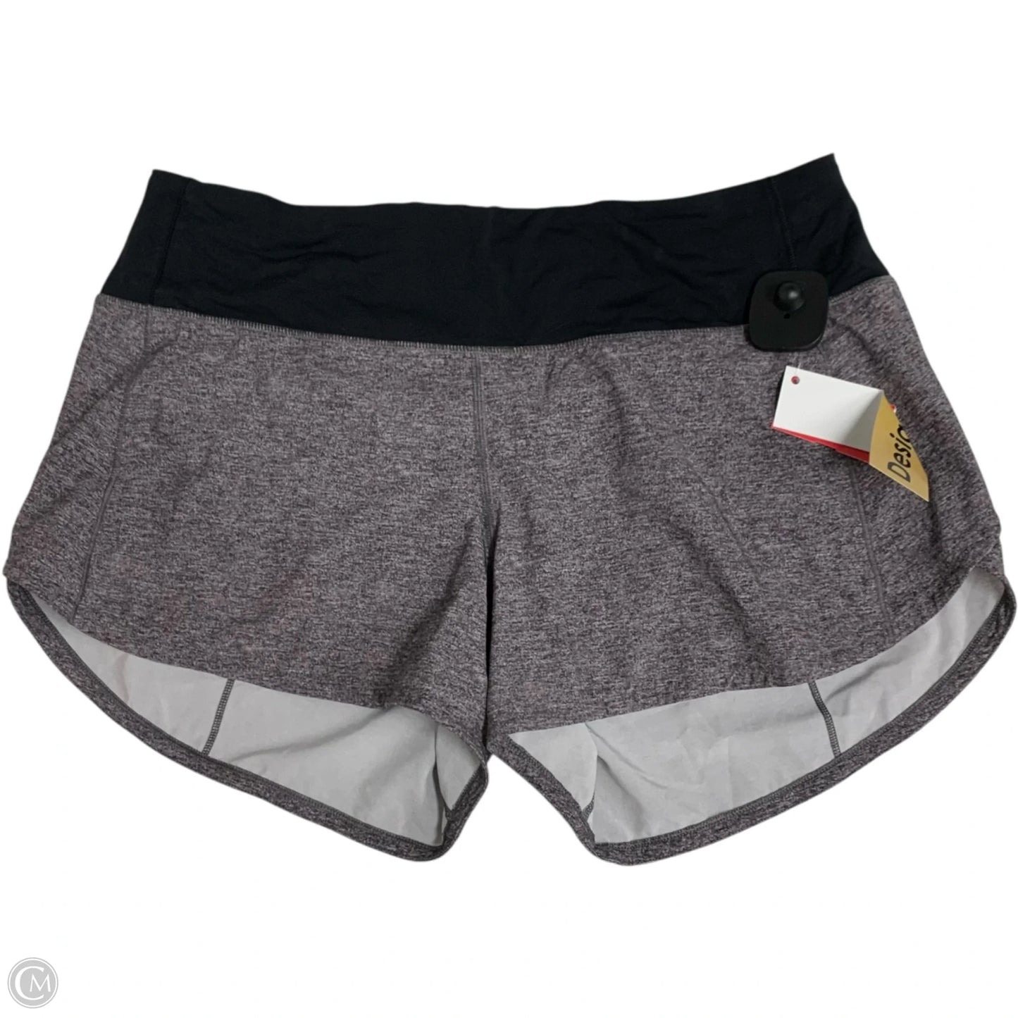 Athletic Shorts By Lululemon In Grey, Size: M