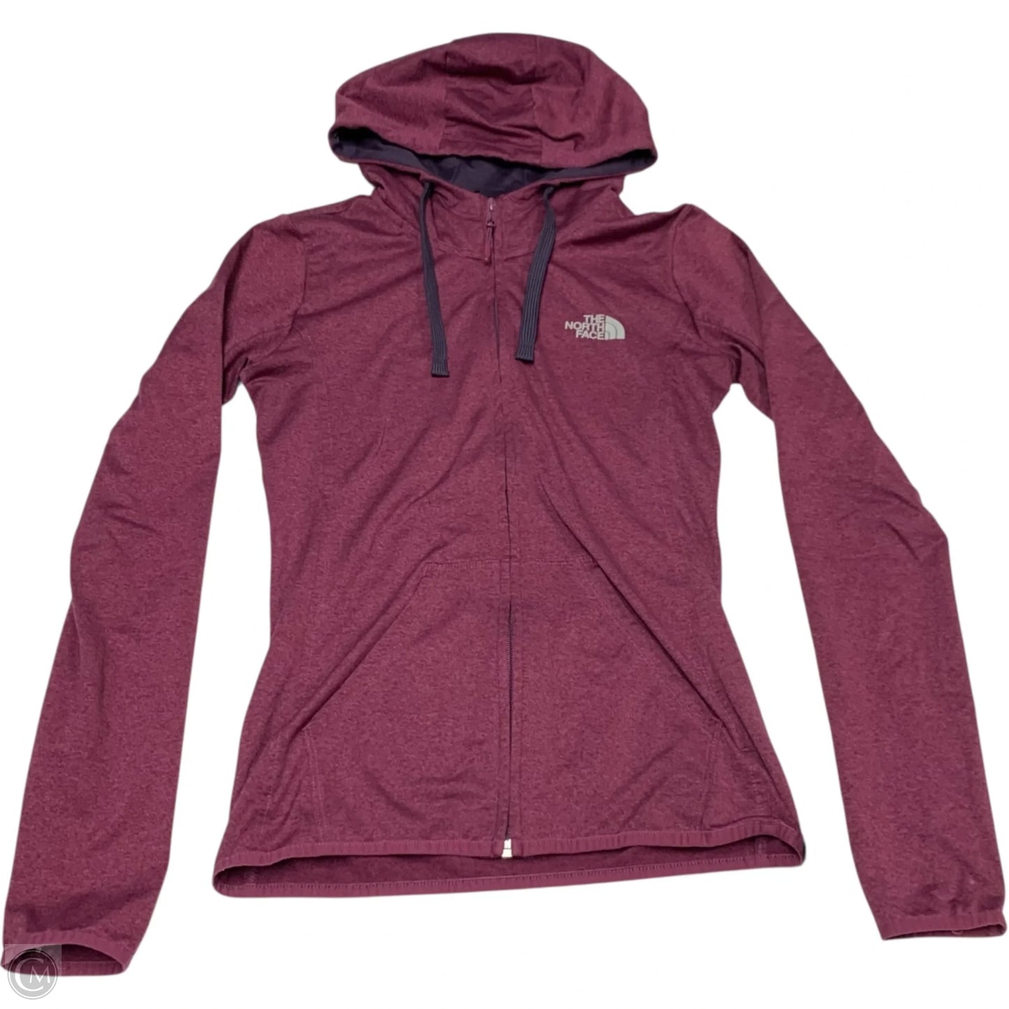 Athletic Jacket By The North Face In Purple, Size: Xs