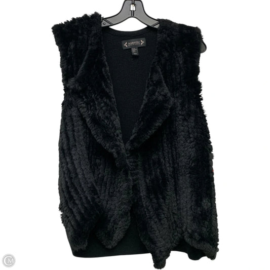 Vest Faux Fur & Sherpa By Nanette By Nanette Lepore In Black, Size: Xl