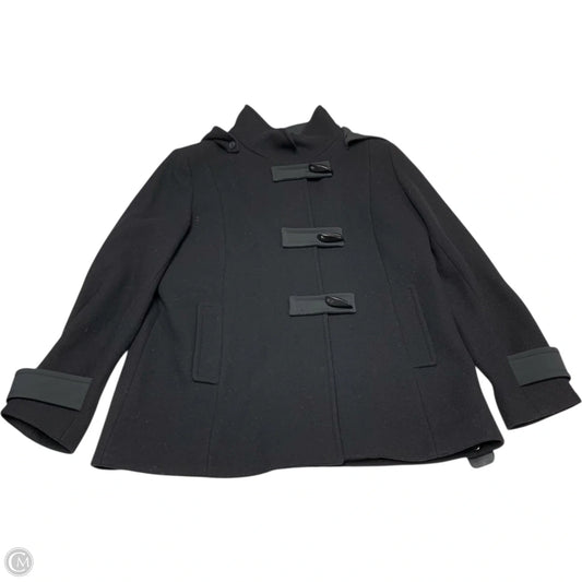 Coat Wool By Cinzia Rocca In Black, Size: L
