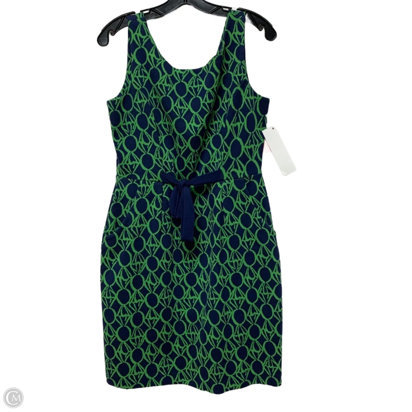 Dress Designer By Lilly Pulitzer In Blue & Green, Size: L