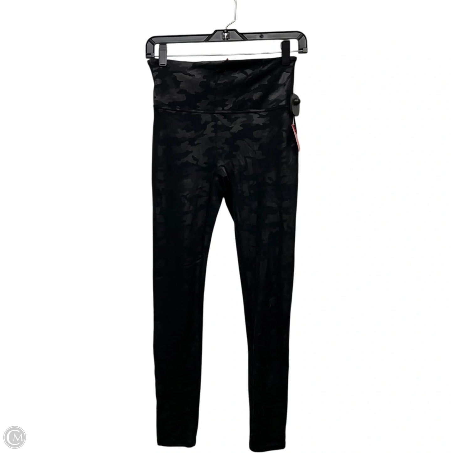 Athletic Leggings By Spanx In Black, Size: M