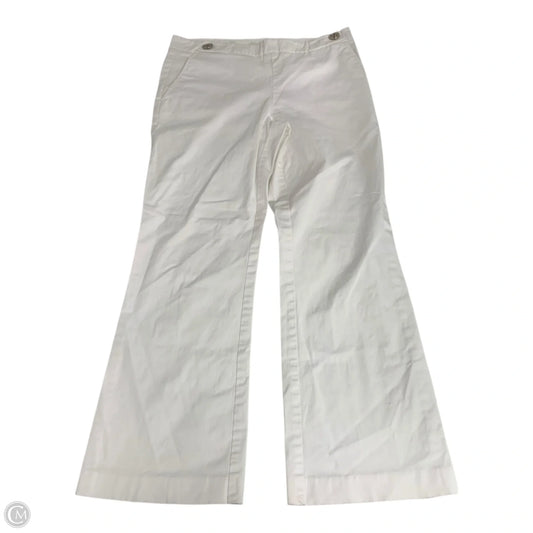 Pants Designer By Tory Burch In White, Size: 6