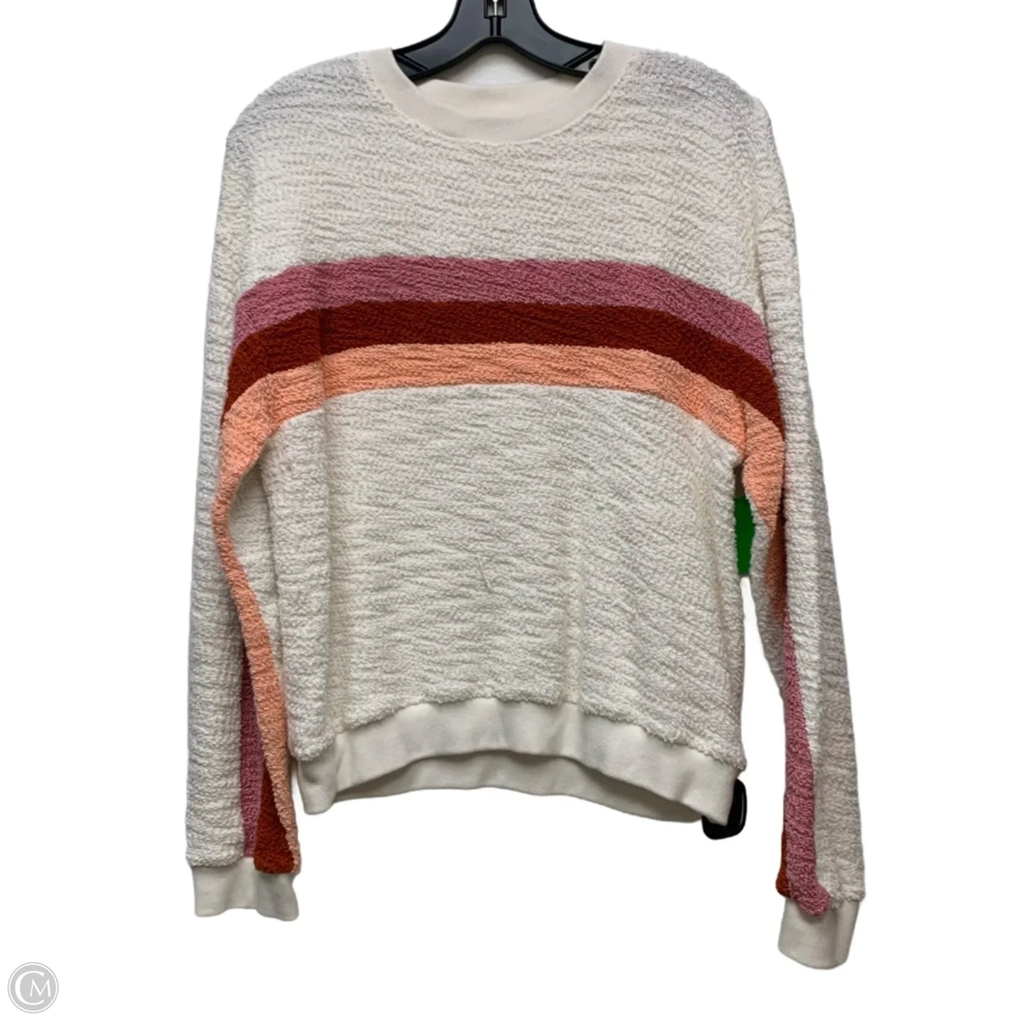 Sweater By Faherty In White, Size: L