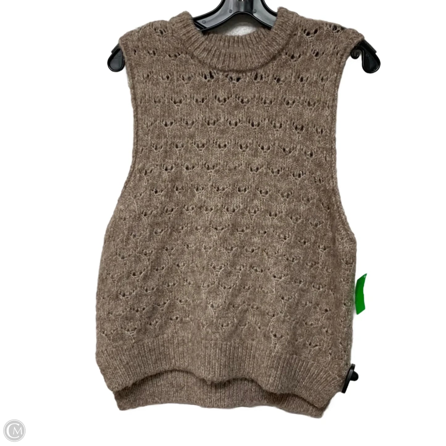 Vest Sweater By Universal Thread In Cream, Size: M