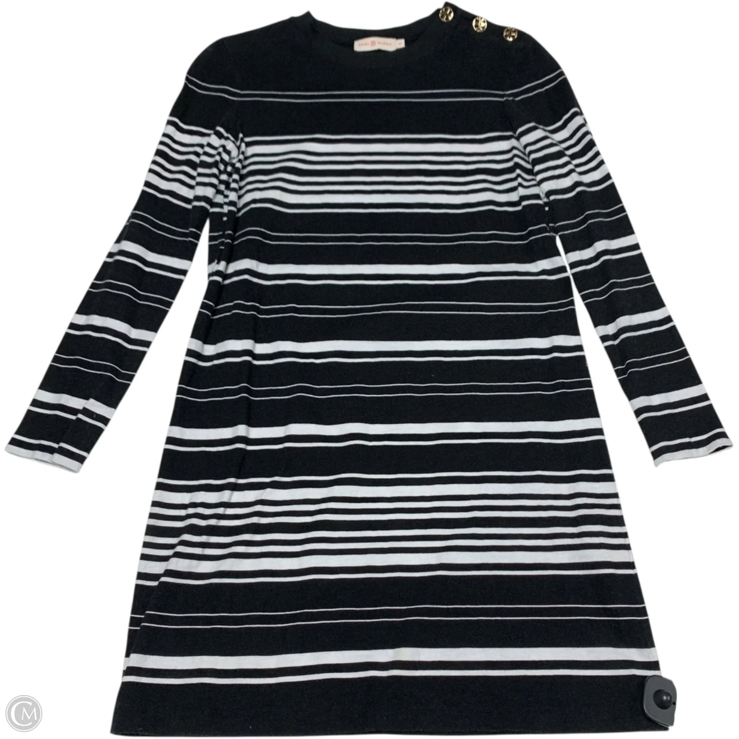 Dress Designer By Tory Burch In Black, Size: S