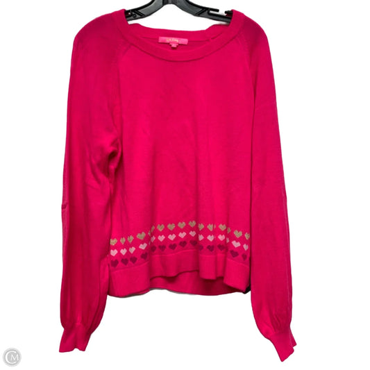 Sweater Designer By Lilly Pulitzer In Pink, Size: L