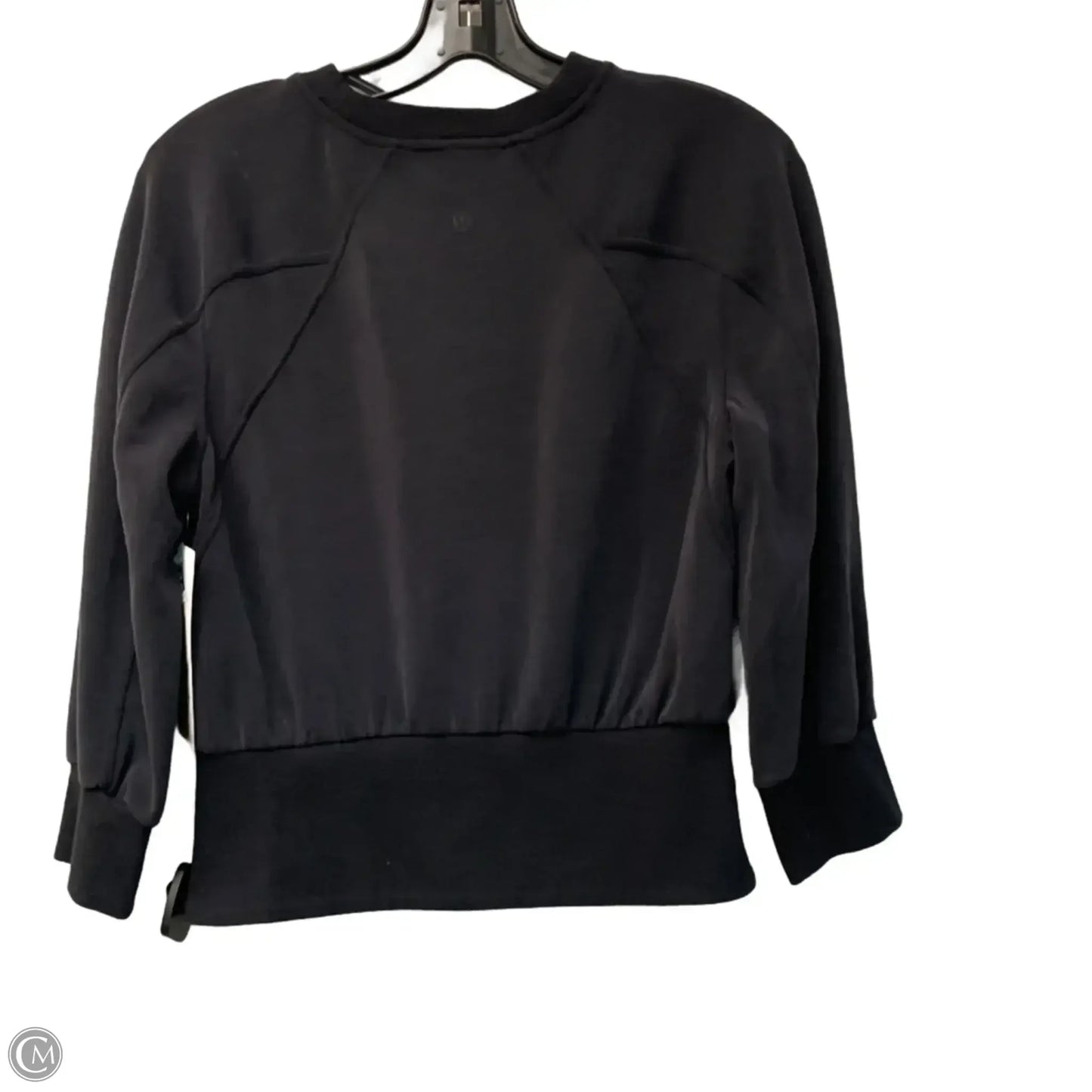 Sweatshirt Crewneck By Lululemon In Black, Size: S
