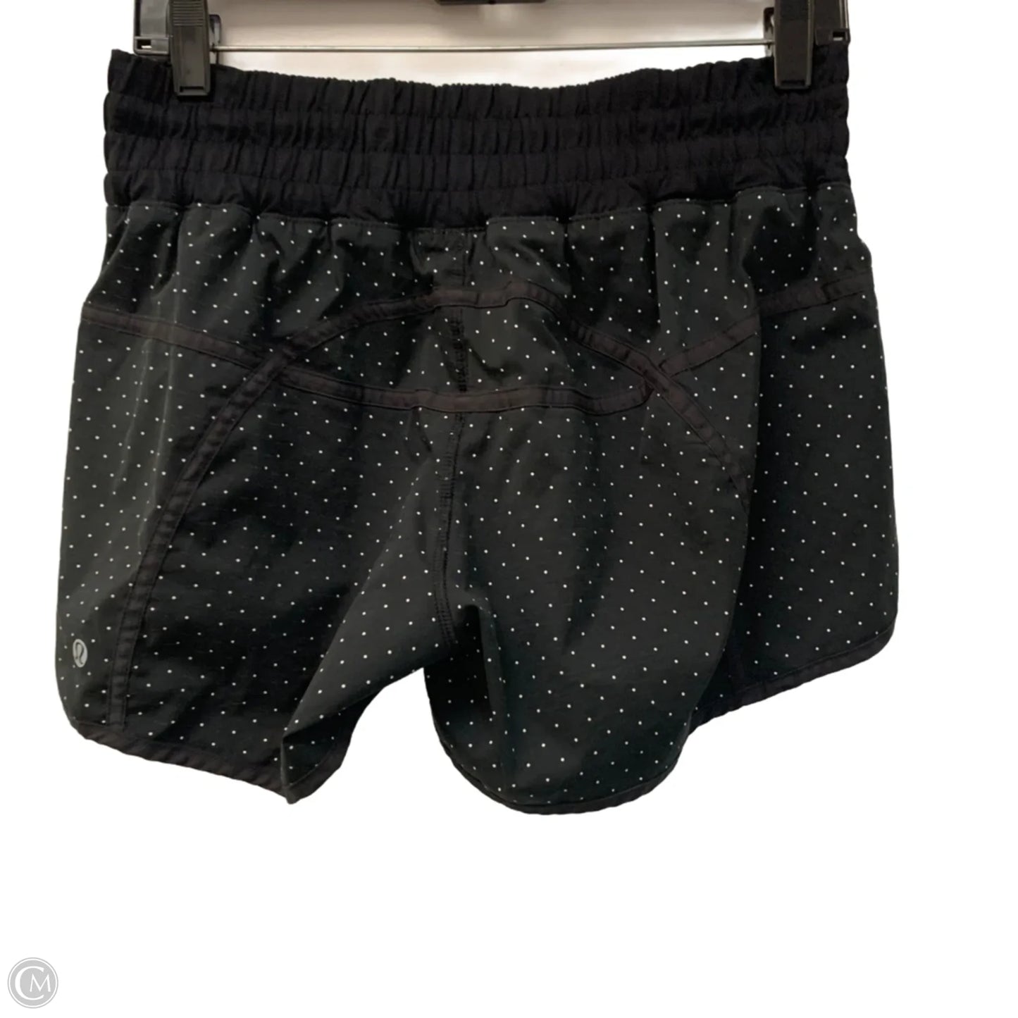 Athletic Shorts By Lululemon In Polkadot Pattern, Size: M