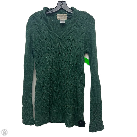 Sweater Cashmere By Aran Sweater Market In Green, Size: L