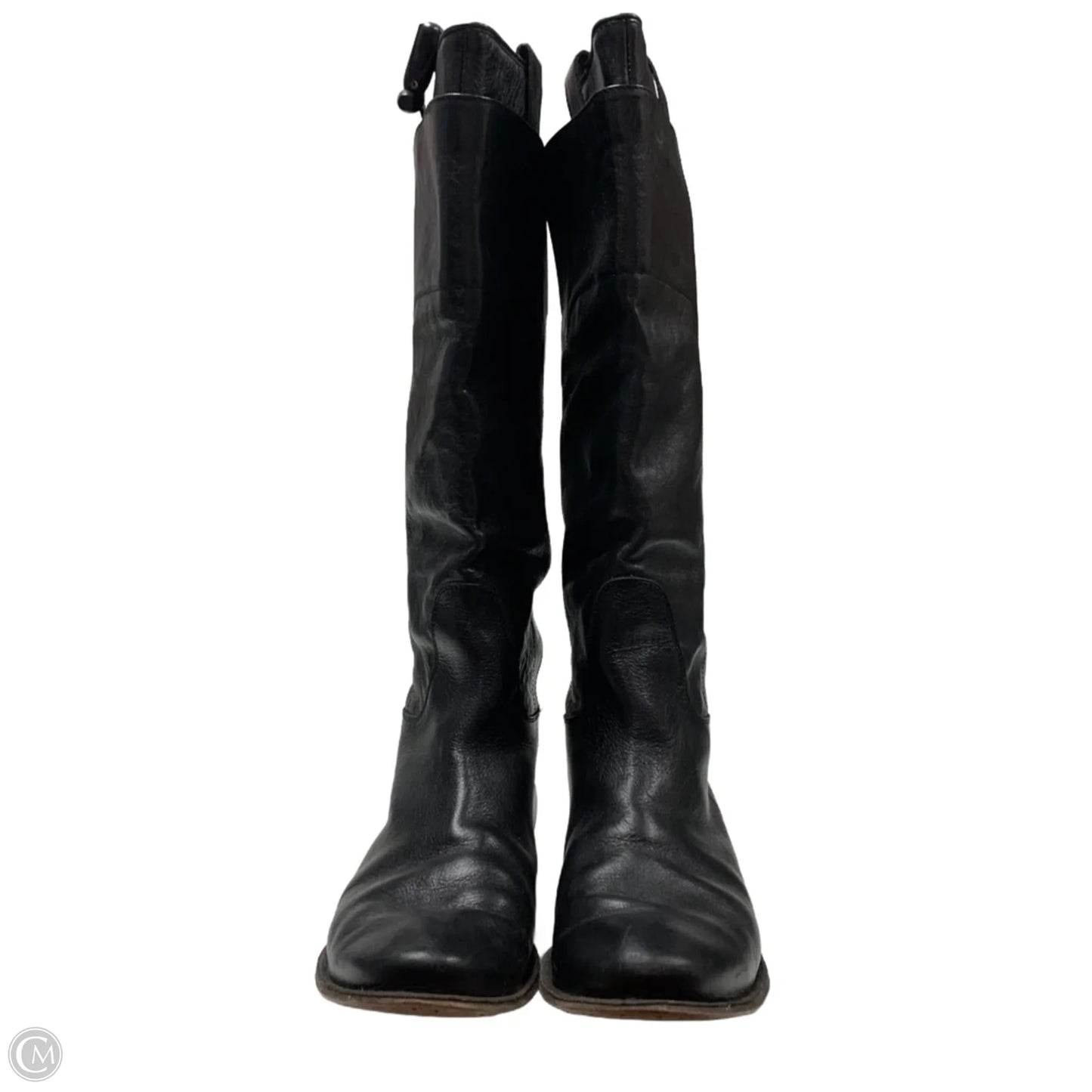 Boots Designer By Frye In Black, Size: 9