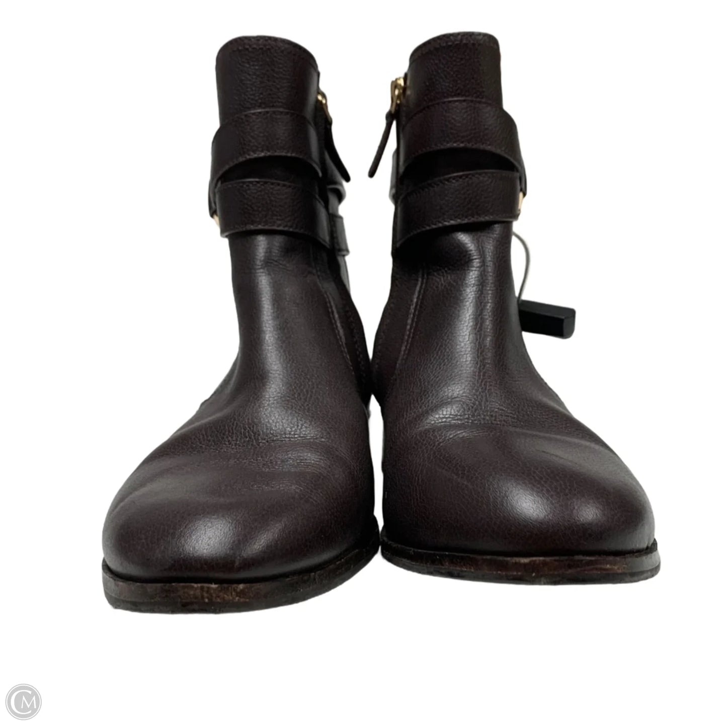 Boots Designer By Tory Burch In Brown, Size: 10