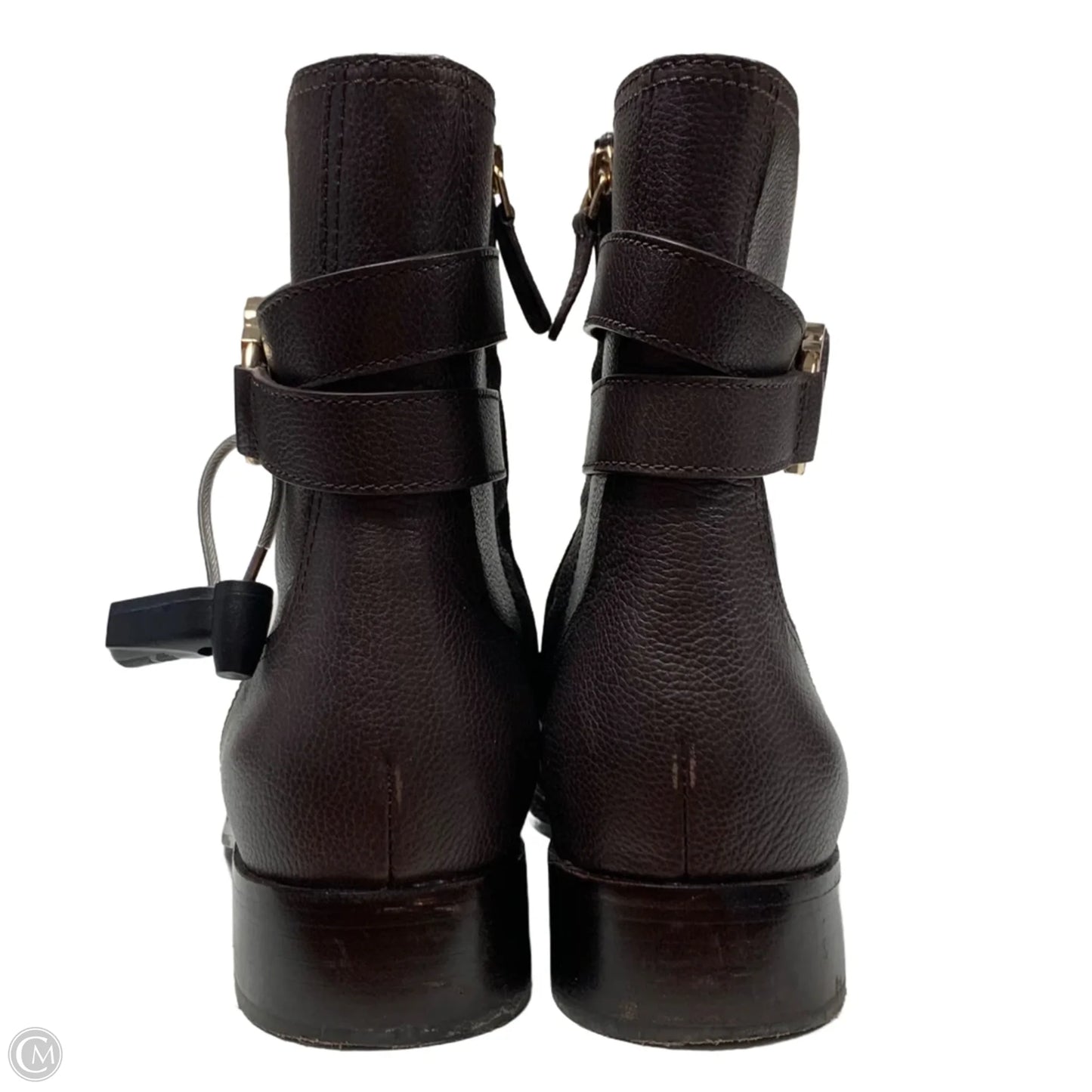 Boots Designer By Tory Burch In Brown, Size: 10