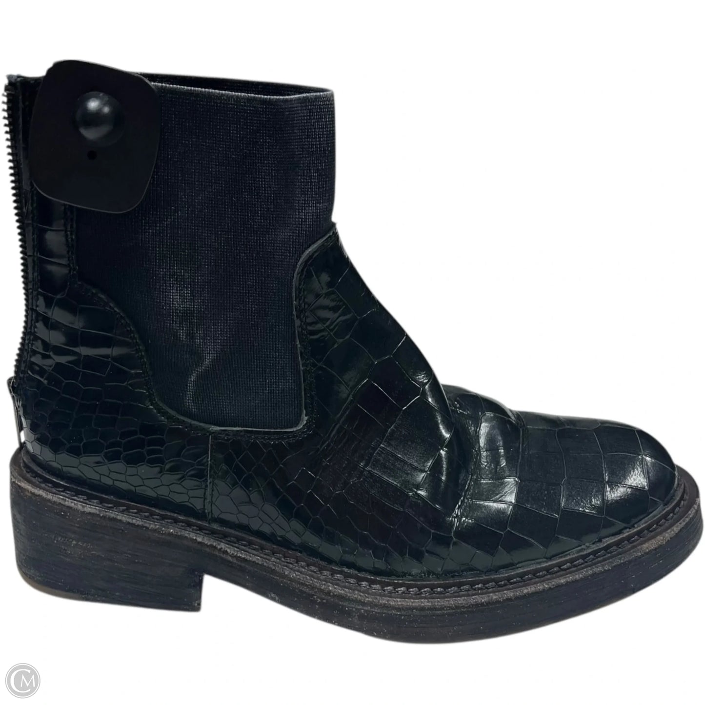 Boots Ankle Heels By Free People In Black, Size: 7.5