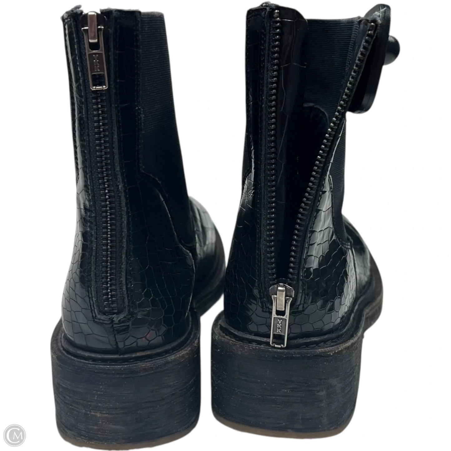 Boots Ankle Heels By Free People In Black, Size: 7.5