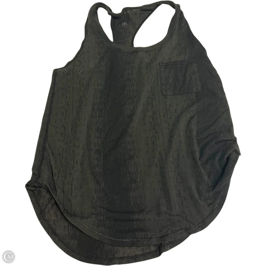 Athletic Tank Top By Lululemon In Black, Size: S