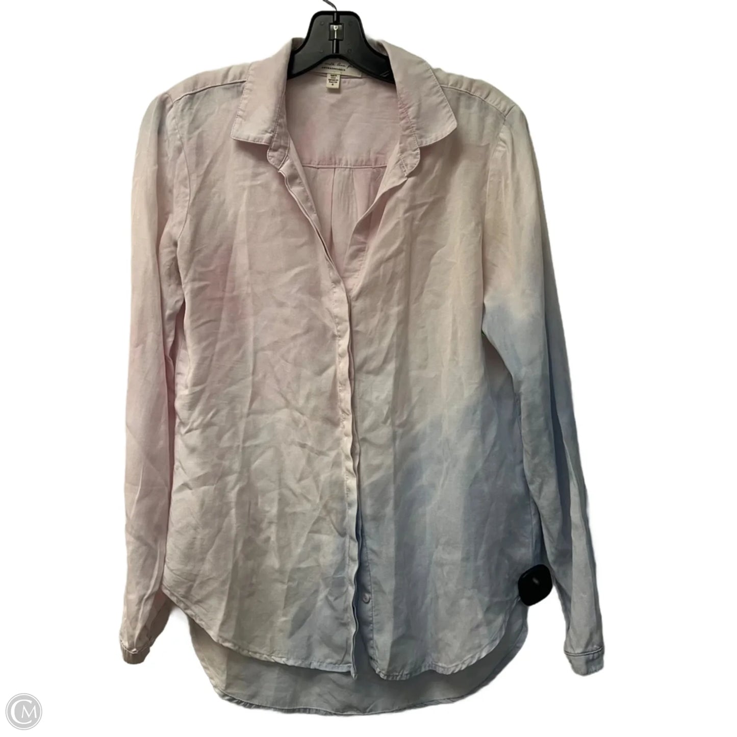 Top Long Sleeve By Cloth & Stone In Pink, Size: S
