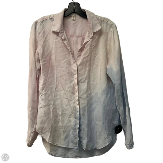 Top Long Sleeve By Cloth & Stone In Pink, Size: S