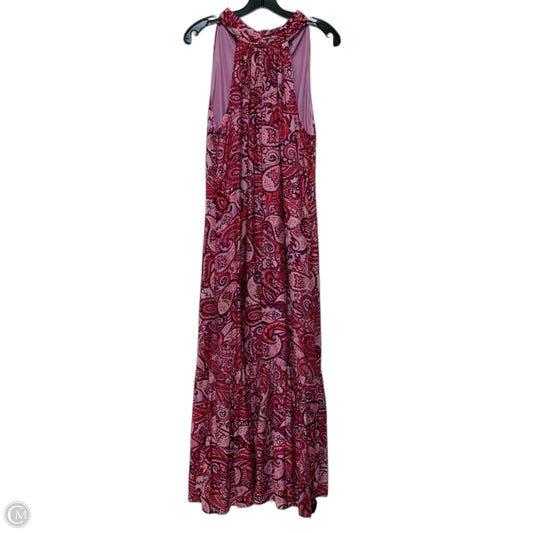 Dress Casual Maxi By Cynthia Steffe In Pink & Purple, Size: M