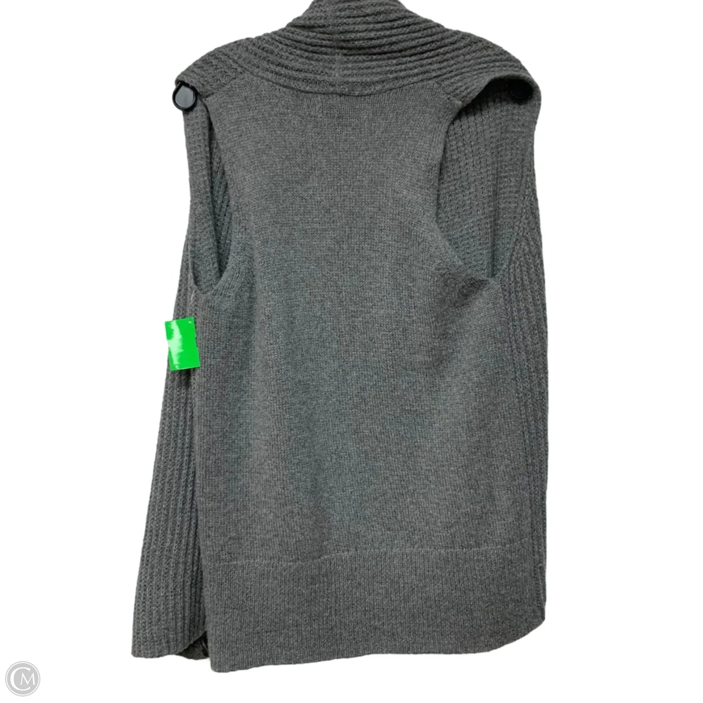 Vest Sweater By Gap In Grey, Size: Xs