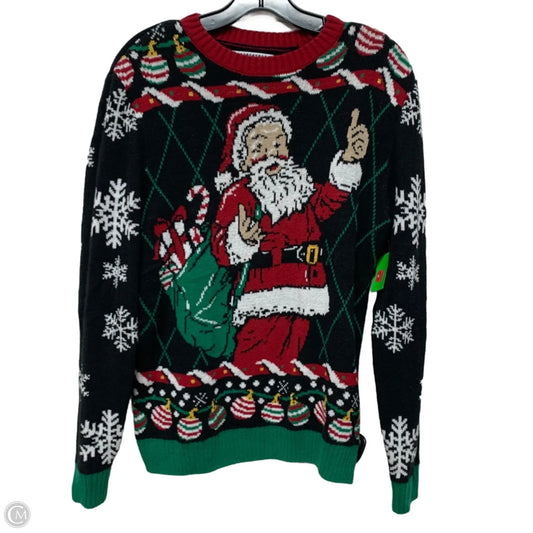 Sweater By Ugly Holiday Sweater In Black, Size: M