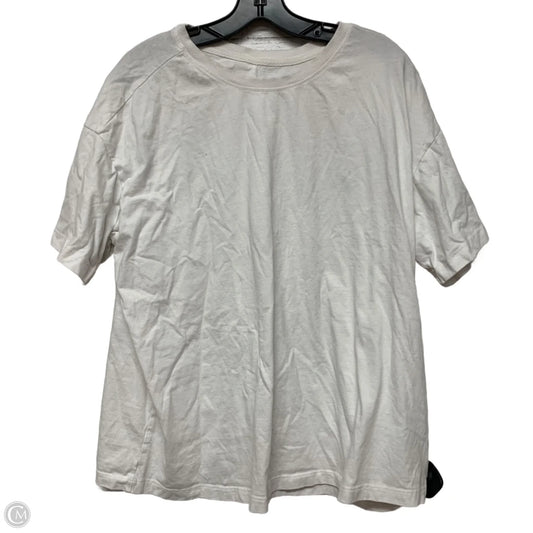 Top Short Sleeve By Pilcro In White, Size: S